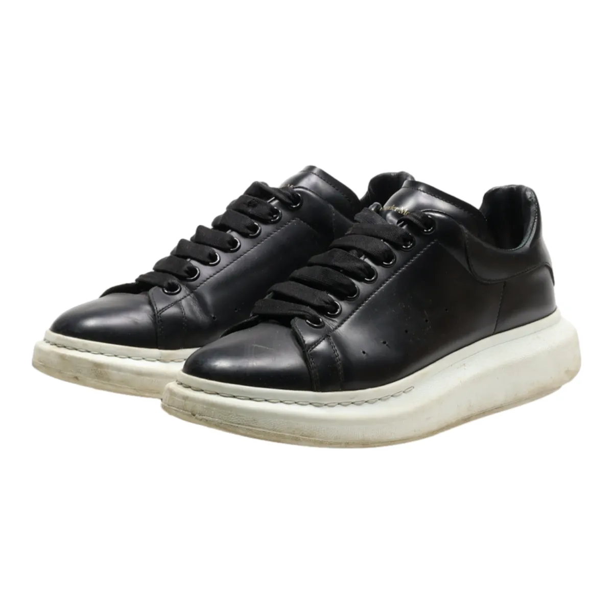 ALEXANDER MCQUEEN Sneaker Trainers Black Synthetic Mens UK 7.5