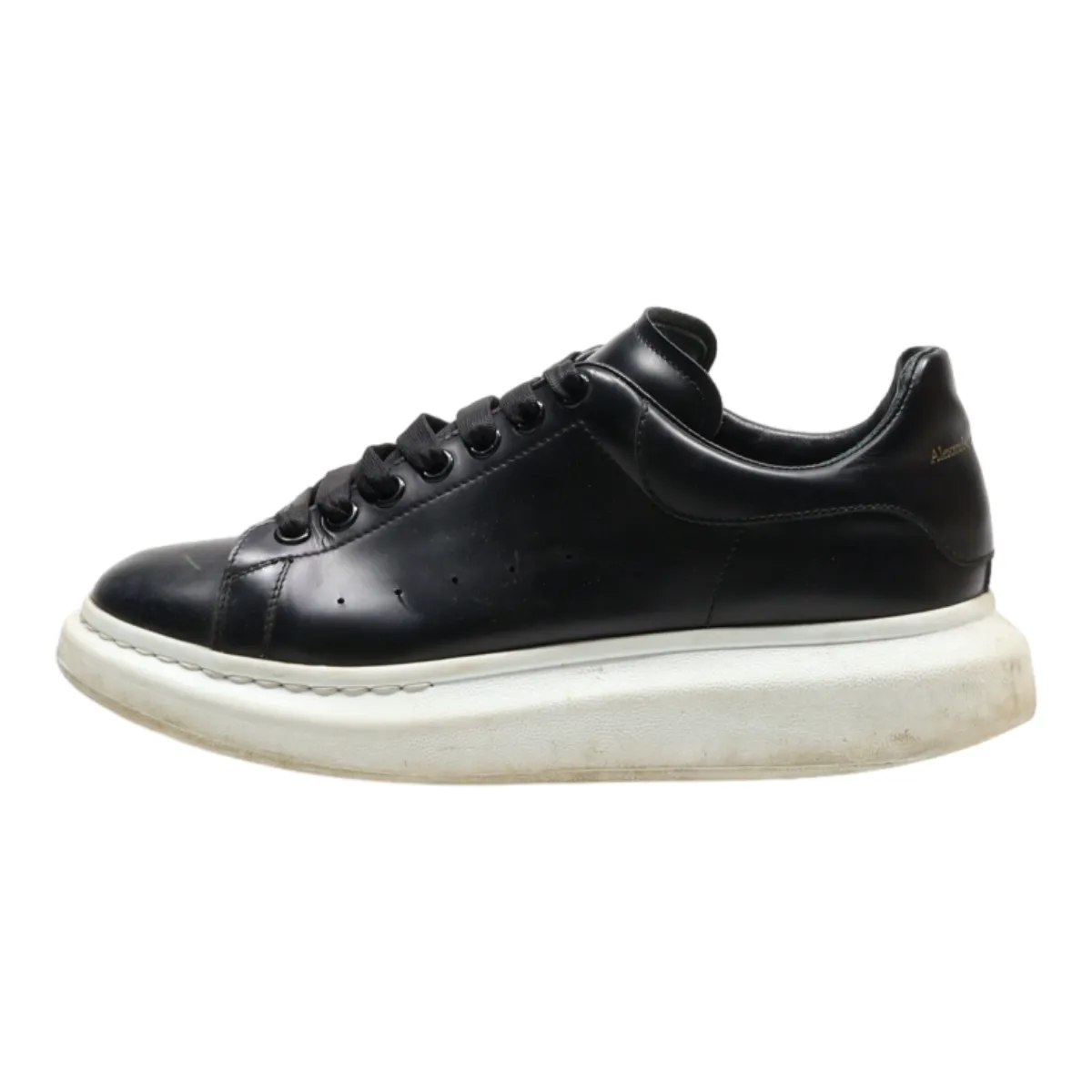 ALEXANDER MCQUEEN Sneaker Trainers Black Synthetic Mens UK 7.5