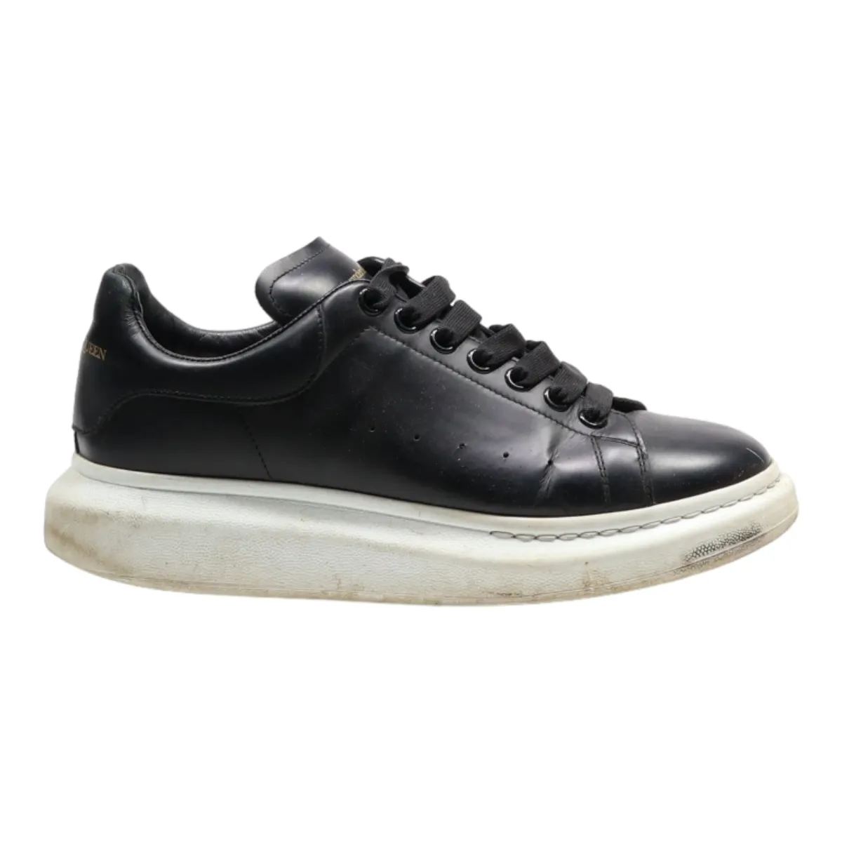 ALEXANDER MCQUEEN Sneaker Trainers Black Synthetic Mens UK 7.5