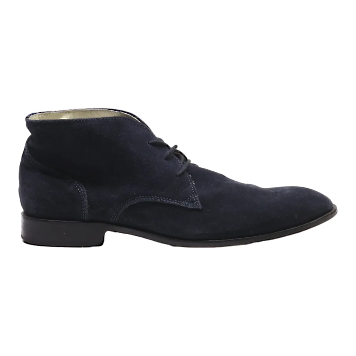 ANDRE Ankle Boots Blue Suede Mens UK 7.5