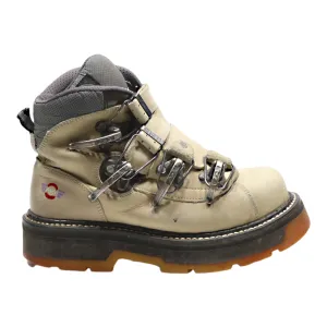 ART Hiking Boots Beige Leather Womens UK 4