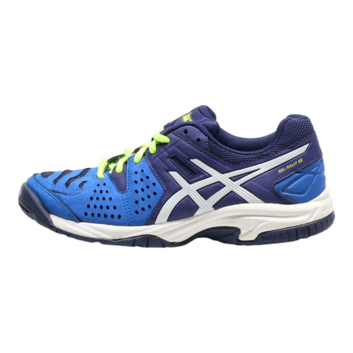 ASICS Gel-rally GS Sneaker Trainers Blue Synthetic Mens UK 6