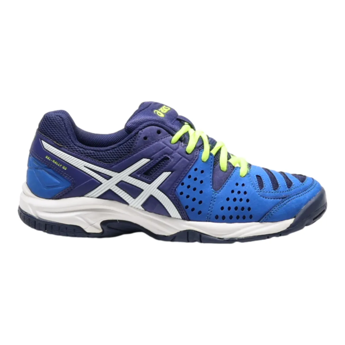 ASICS Gel-rally GS Sneaker Trainers Blue Synthetic Mens UK 6