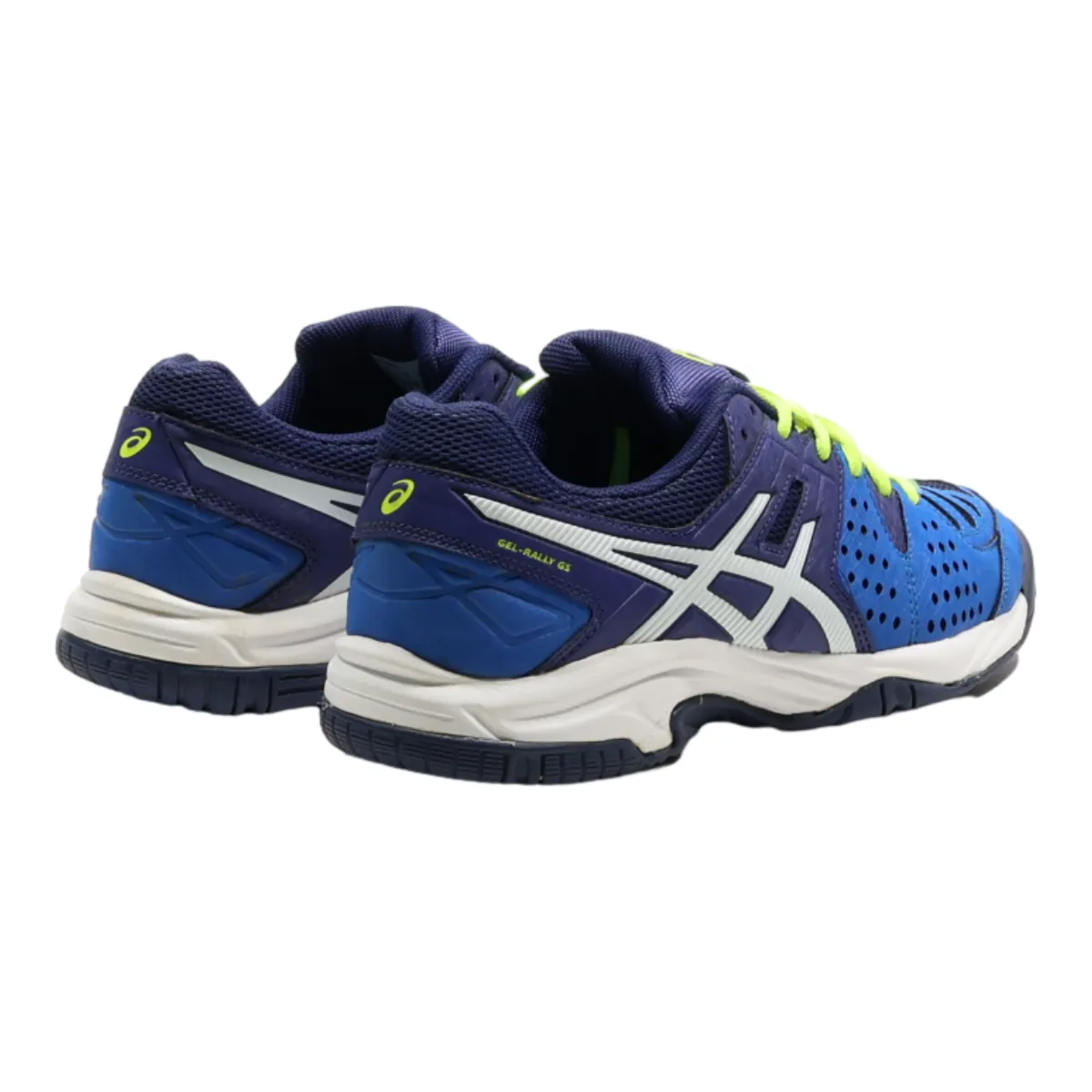 ASICS Gel-rally GS Sneaker Trainers Blue Synthetic Mens UK 6