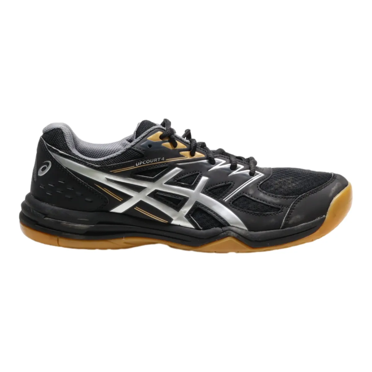 ASICS Upcourt 4 Sneaker Trainers Black Synthetic Mens UK 10.5
