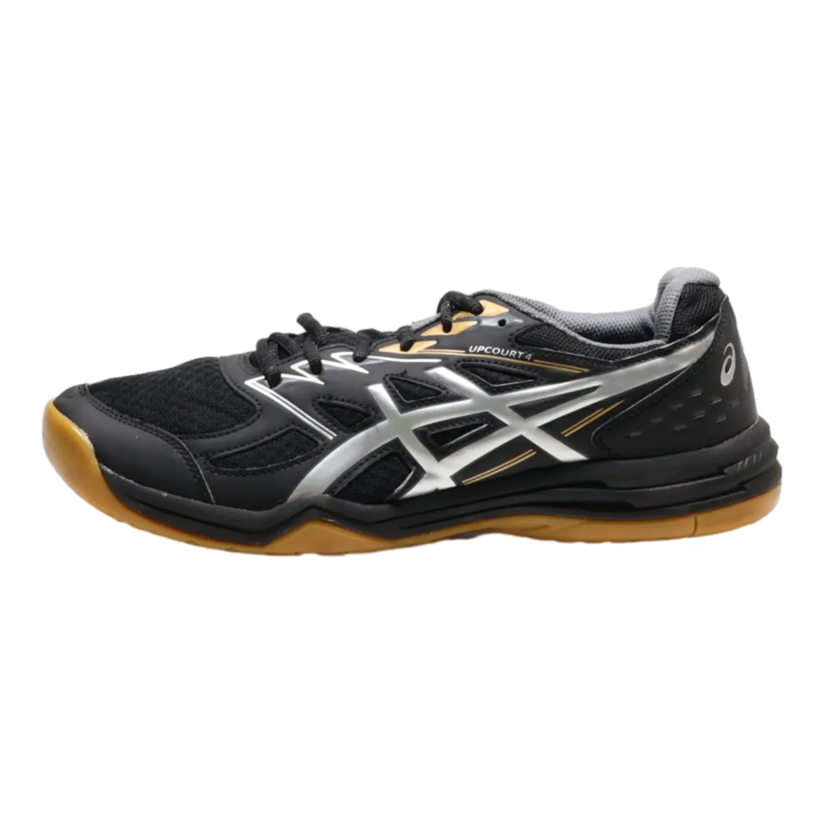 ASICS Upcourt 4 Sneaker Trainers Black Synthetic Mens UK 10.5