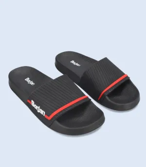 BM4992-BLACK-Men Slipper