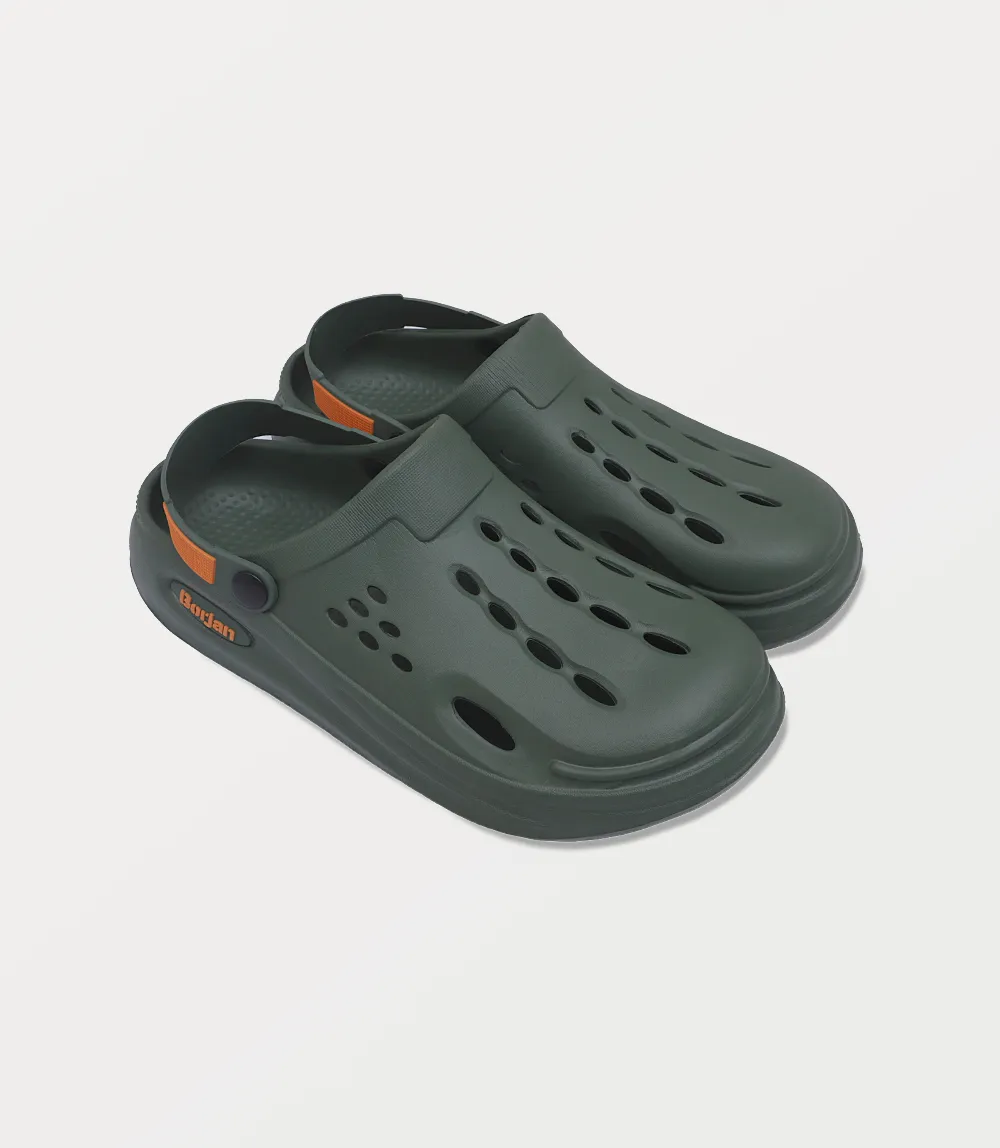 BM6770-OLIVE-Men Crocs