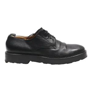 BOSS Derby Shoes Black Leather Mens UK 6