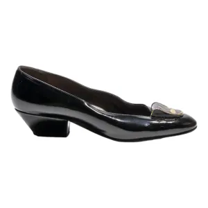 BRUNO MAGLI Ballet Shoes Black Leather Womens UK 4.5