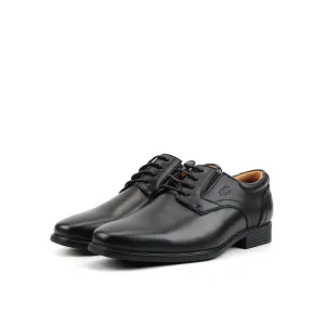 camel active Leather Lace Up Elegant Formal Shoes Men WARREN-802403-BE2SV-1-Black