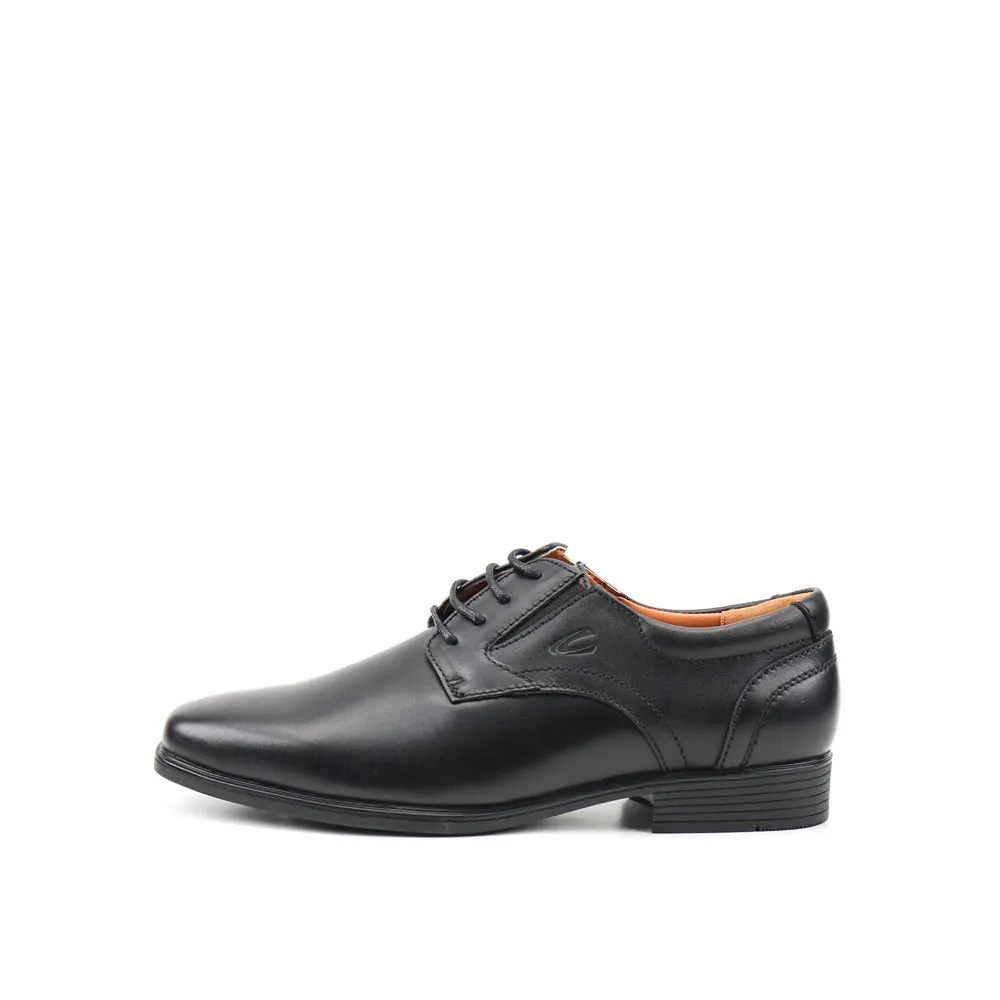 camel active Leather Lace Up Elegant Formal Shoes Men WARREN-802403-BE2SV-1-Black