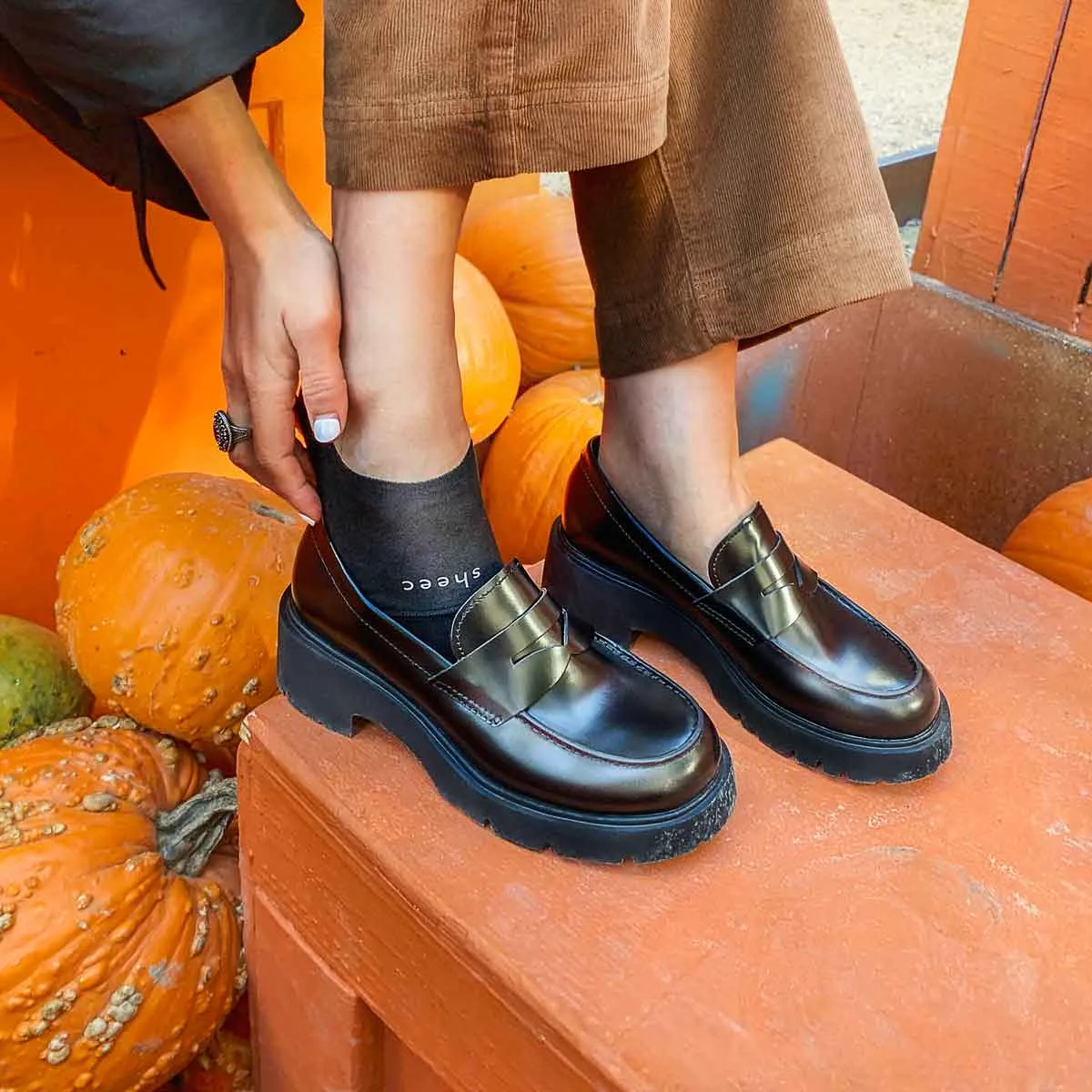 Cozy Fleece No Show Socks | BLACK 4 Pairs