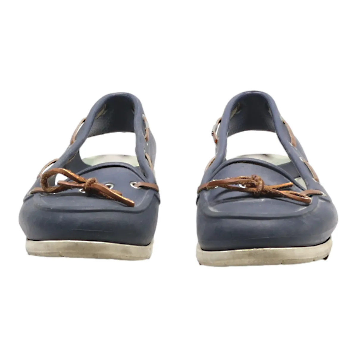 CROCS Ballet Shoes Blue Synthetic Womens UK 7
