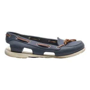 CROCS Ballet Shoes Blue Synthetic Womens UK 7