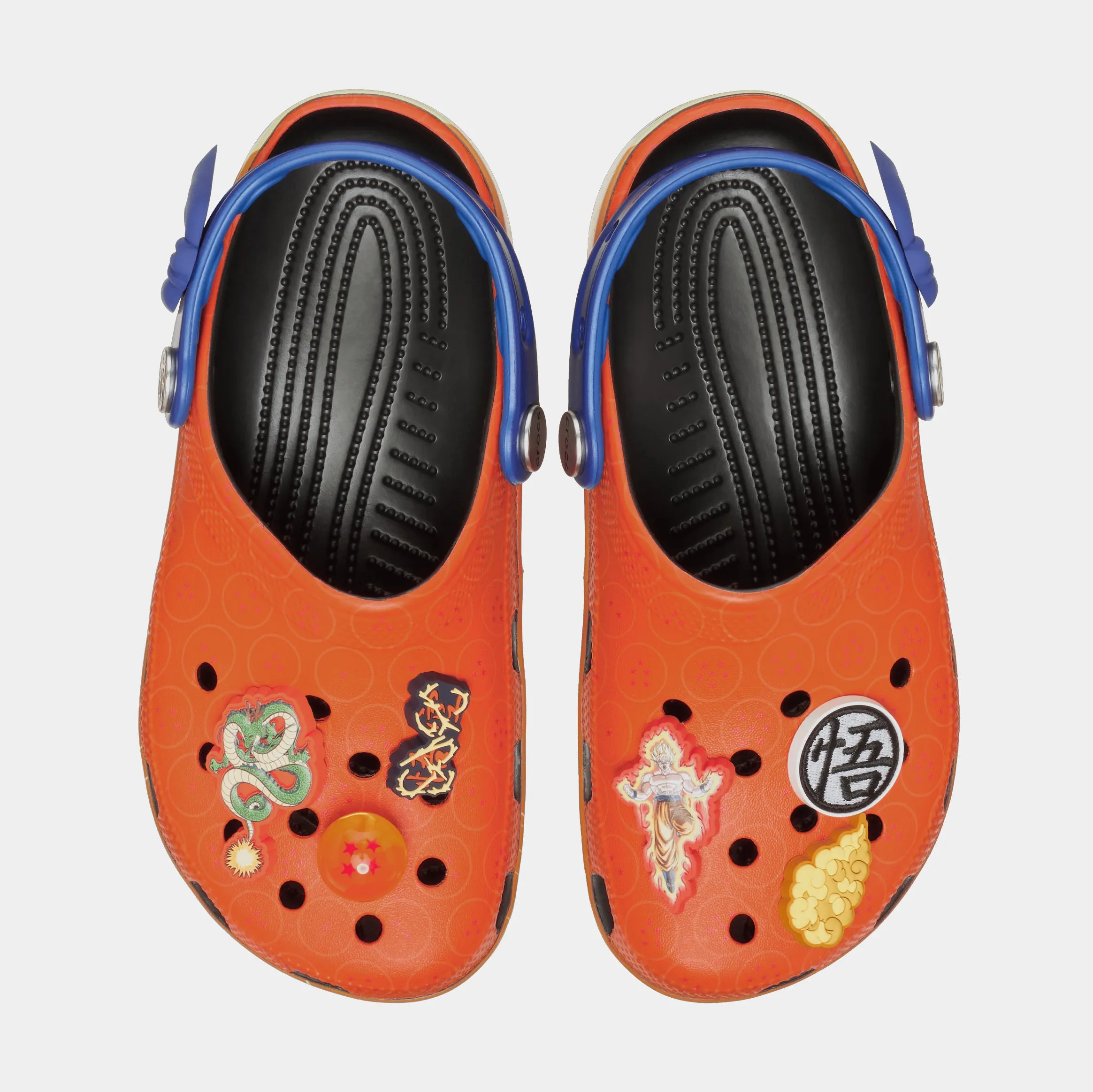 Dragon Ball Z Classic Clog Preschool/Grade School Sandals (Orange/Blue)