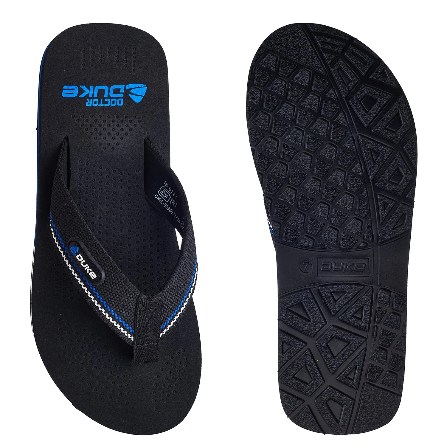 Duke Men Perforations Ortho Slippers (FWC6173)