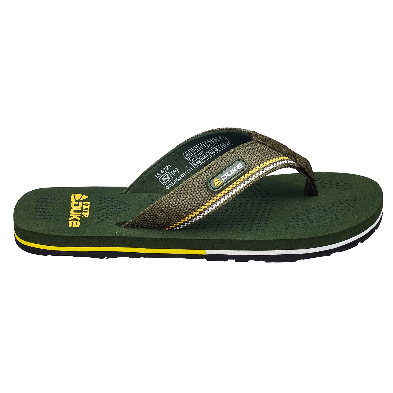 Duke Men Perforations Ortho Slippers (FWC6173)