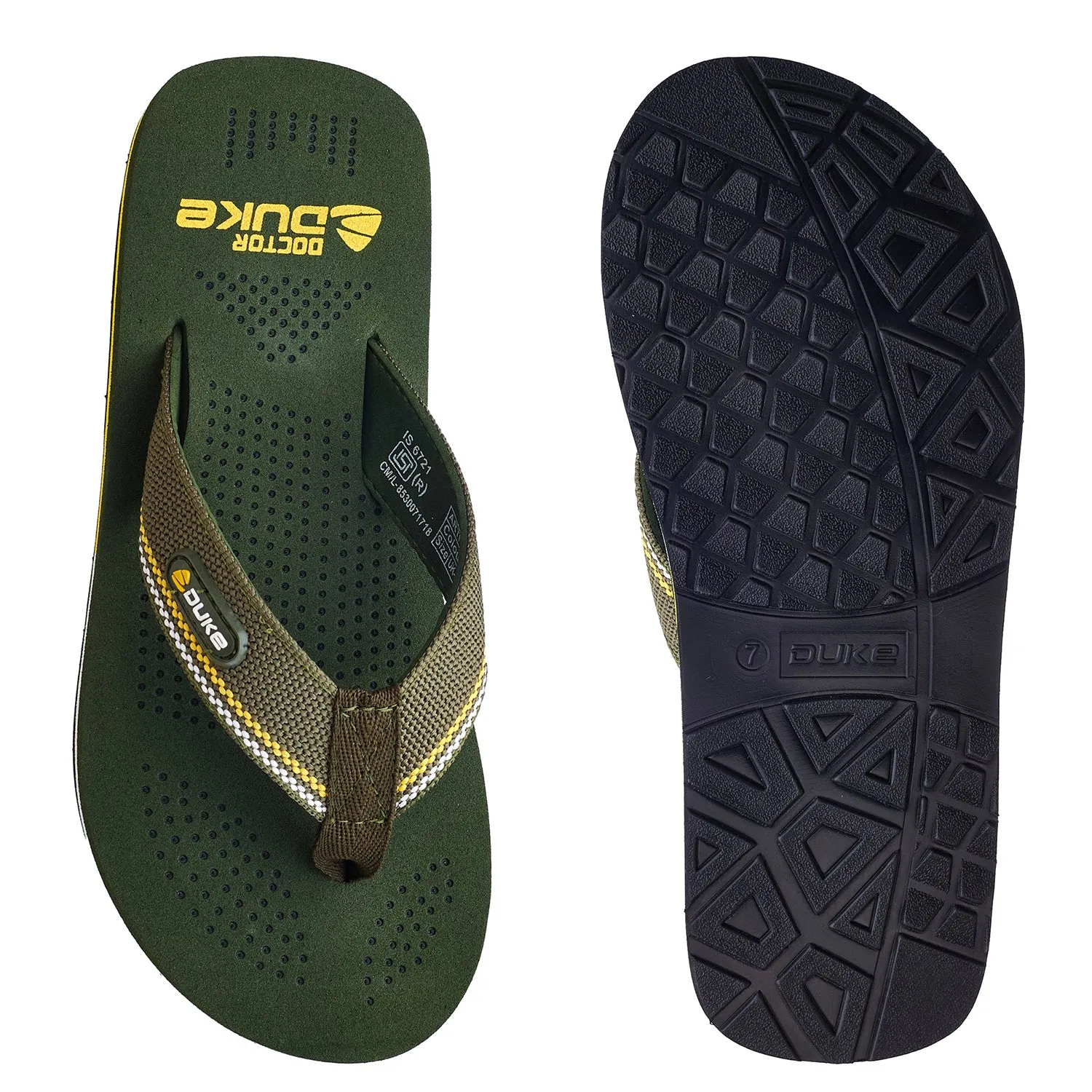 Duke Men Perforations Ortho Slippers (FWC6173)