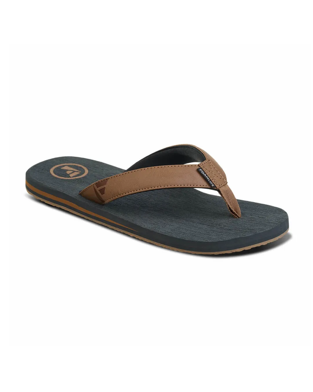 Foamlife Slate Grey Seales Flip Flops