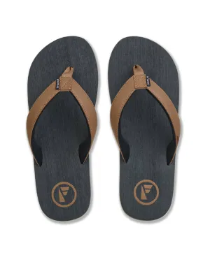 Foamlife Slate Grey Seales Flip Flops