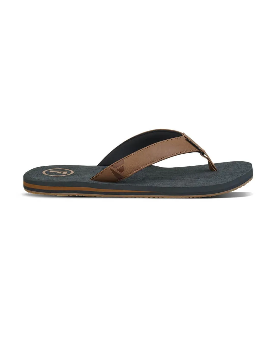 Foamlife Slate Grey Seales Flip Flops
