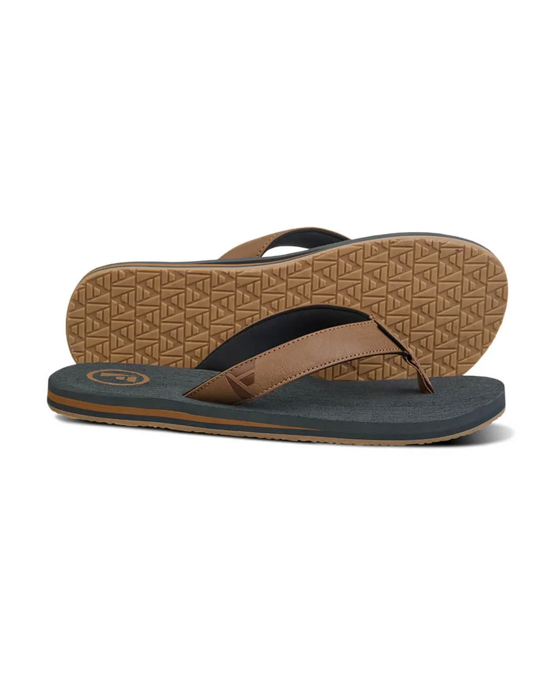 Foamlife Slate Grey Seales Flip Flops