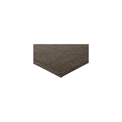 Genuine Joe Ecoguard Floor Mat - Building - 36" Length x 24" Width - Rectangle - Fiber - Brown