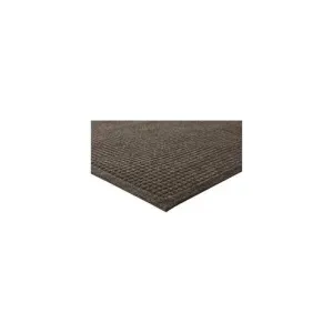Genuine Joe Ecoguard Floor Mat - Building - 36" Length x 24" Width - Rectangle - Fiber - Brown