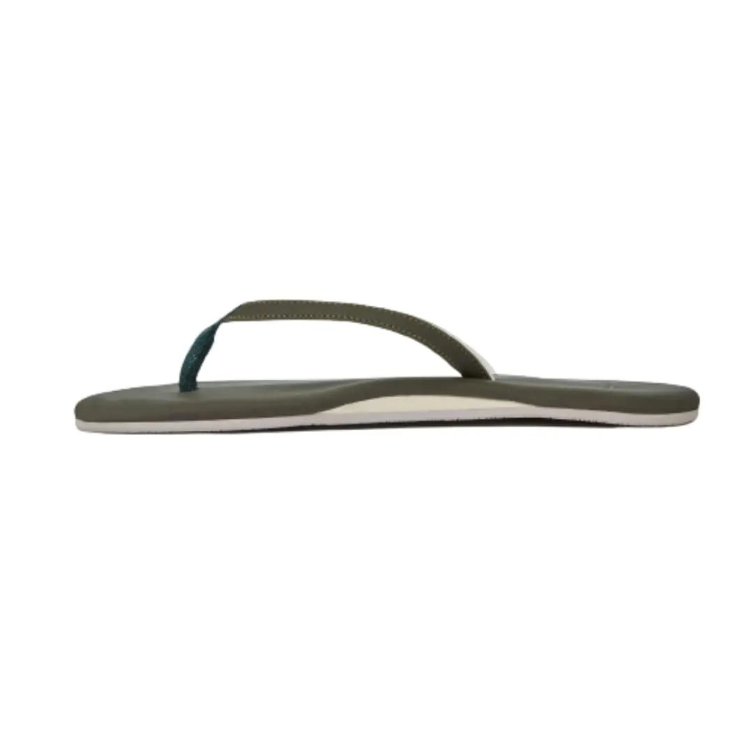 Hari Mari Women's Meadows Sage Dark Ivy Size 8 Arch Support Flip Flops