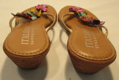 Italian Shoemakers Emina Handmade Adelfa Leather Sandal