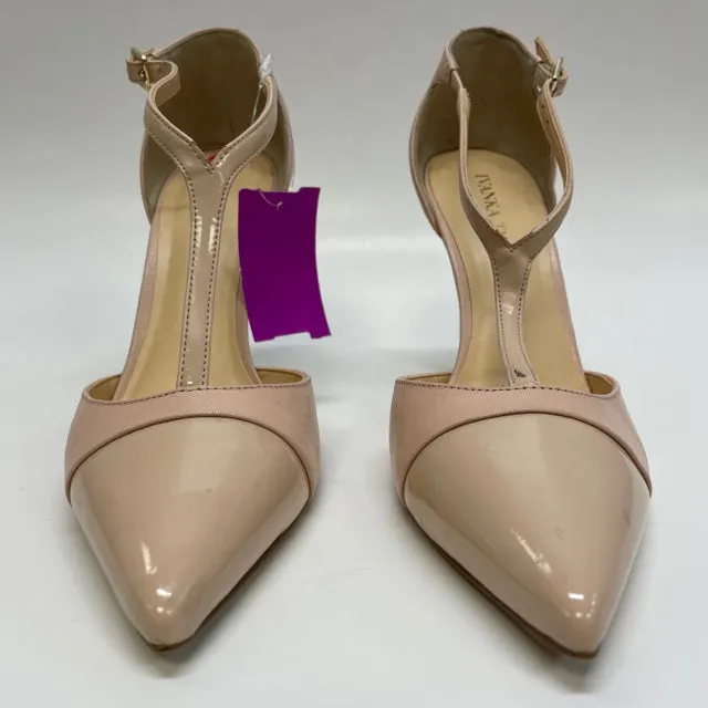Ivanka Trump Size 6.5 Women's Beige Solid High Heel Shoes