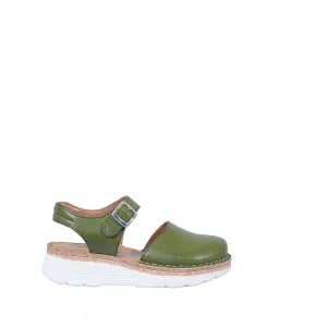 Khaki Closed Toe Sandals