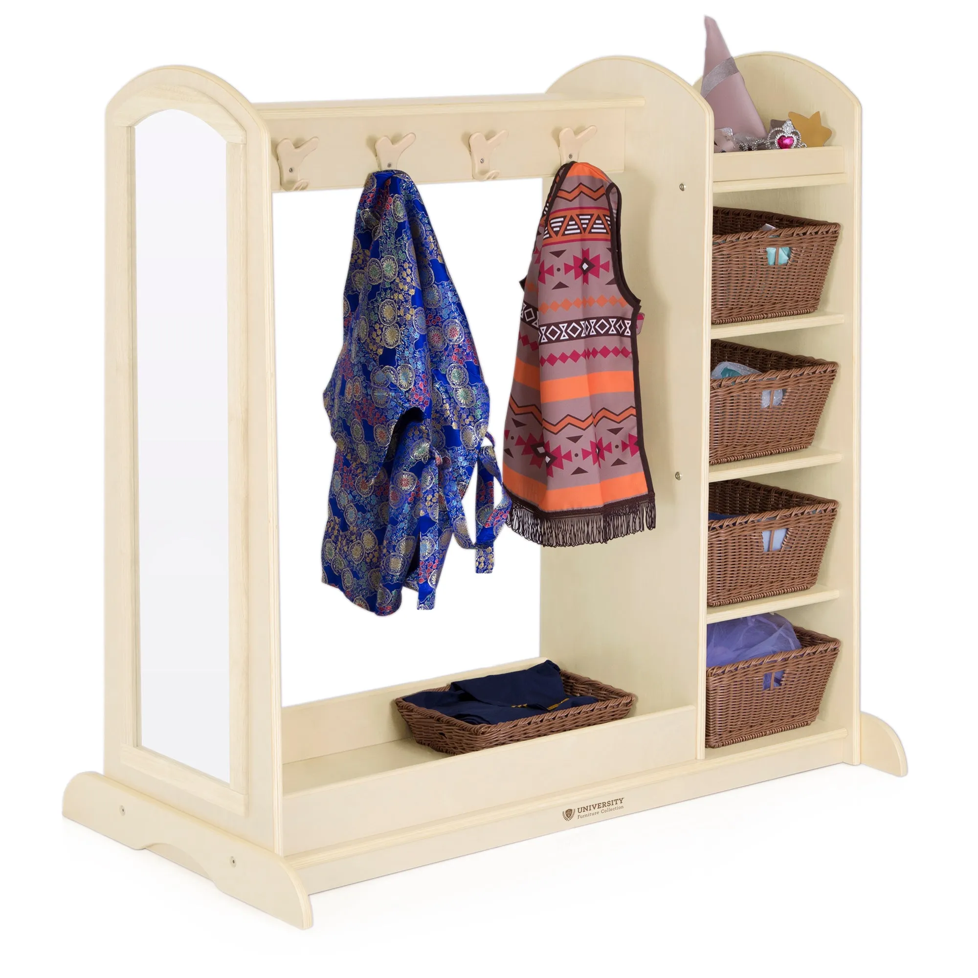 Kids' Dress Up Storage with Bins