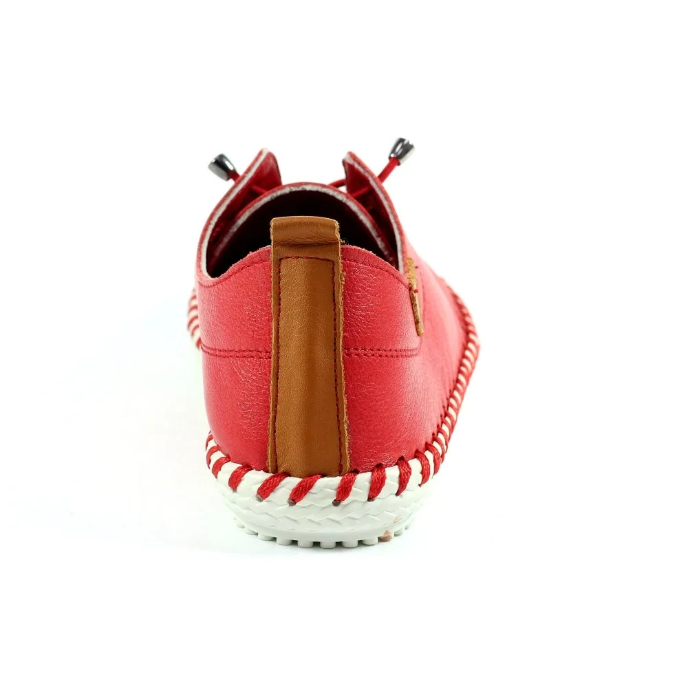 Lunar Shoes St Ives Leather Plimsoll