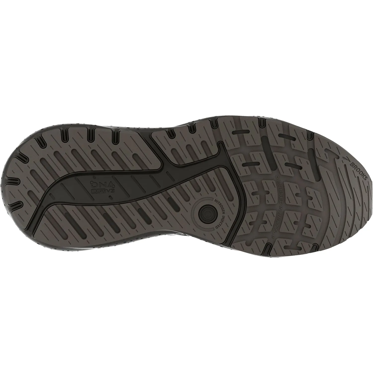 Men's Brooks Beast GTS 23 Black/Ebony/Gunmetal Mesh
