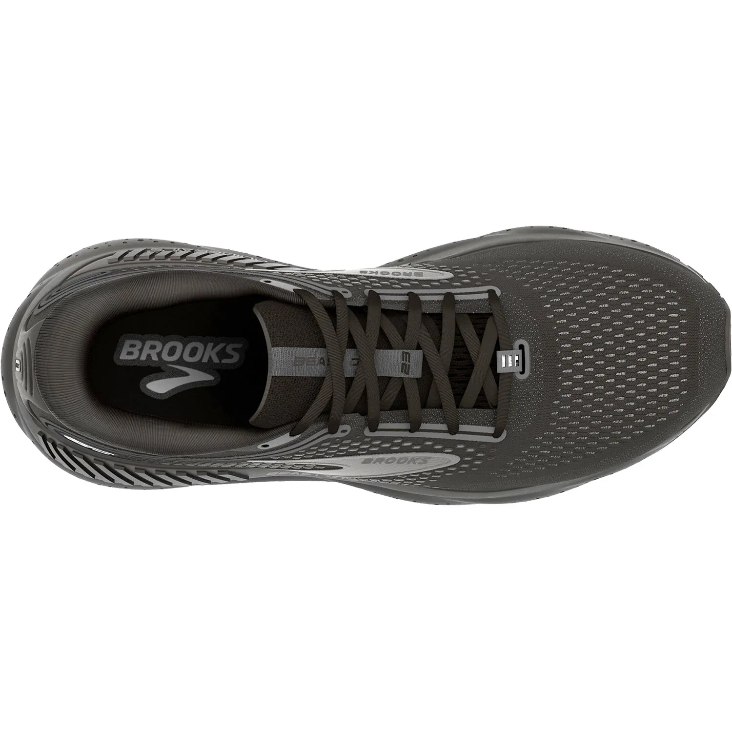 Men's Brooks Beast GTS 23 Black/Ebony/Gunmetal Mesh