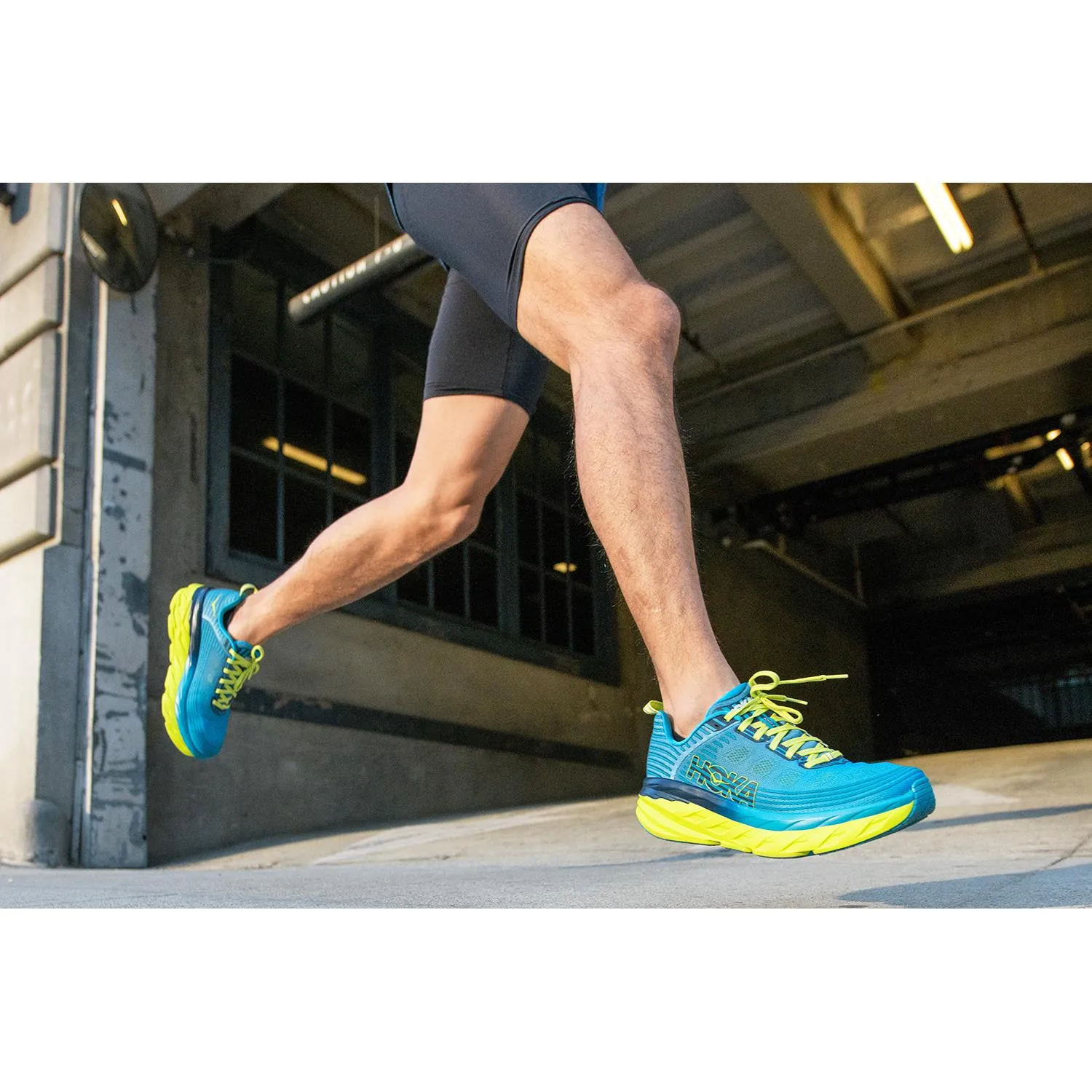Men's Hoka One One Bondi 6 Alloy/Steel Gray Mesh