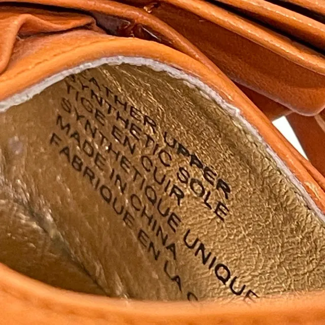 Miss Albright - Anthropologie Size 9 Women's Orange Solid High Heel Shoes