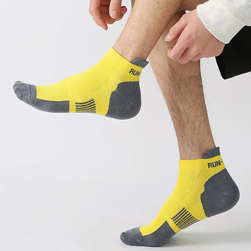 Plus Size Athletic Running Ankle Compression Socks(5 Pairs)