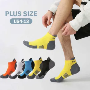 Plus Size Athletic Running Ankle Compression Socks(5 Pairs)