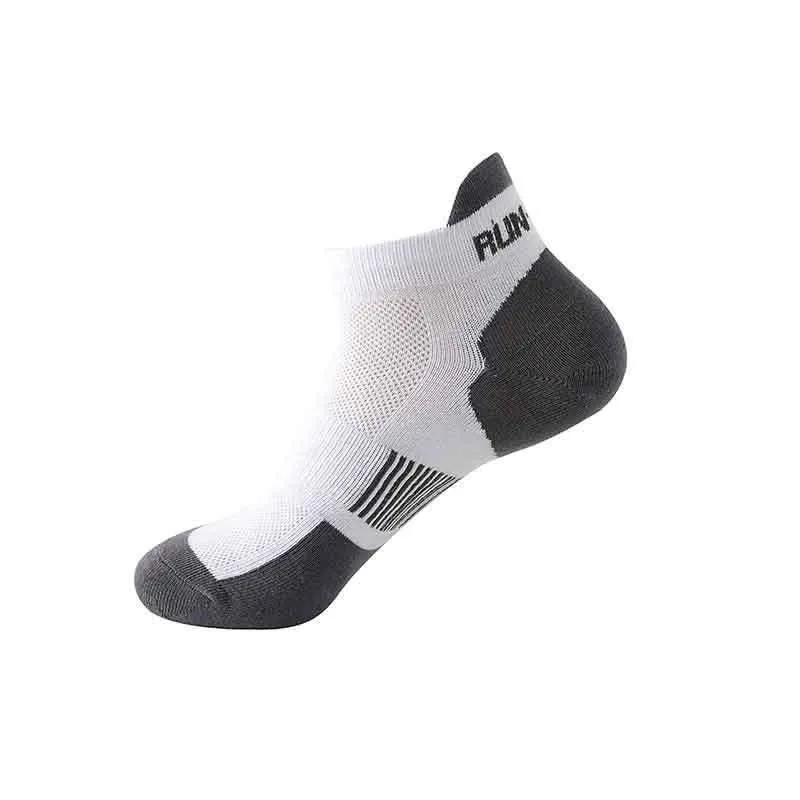 Plus Size Athletic Running Ankle Compression Socks(5 Pairs)
