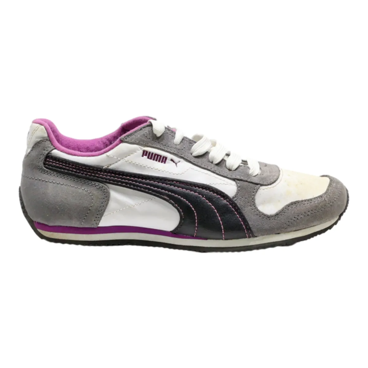 PUMA Sneaker Trainers Grey Synthetic Womens UK 4.5