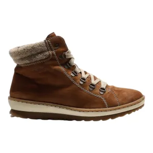 RIEKER Ankle Boots Brown Synthetic Womens UK 8