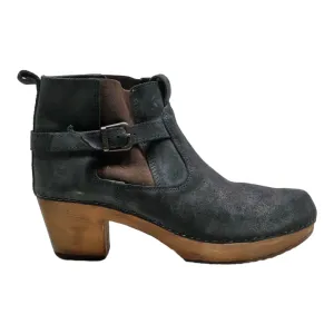 SANITA Chelsea Boots Black Suede Womens UK 9