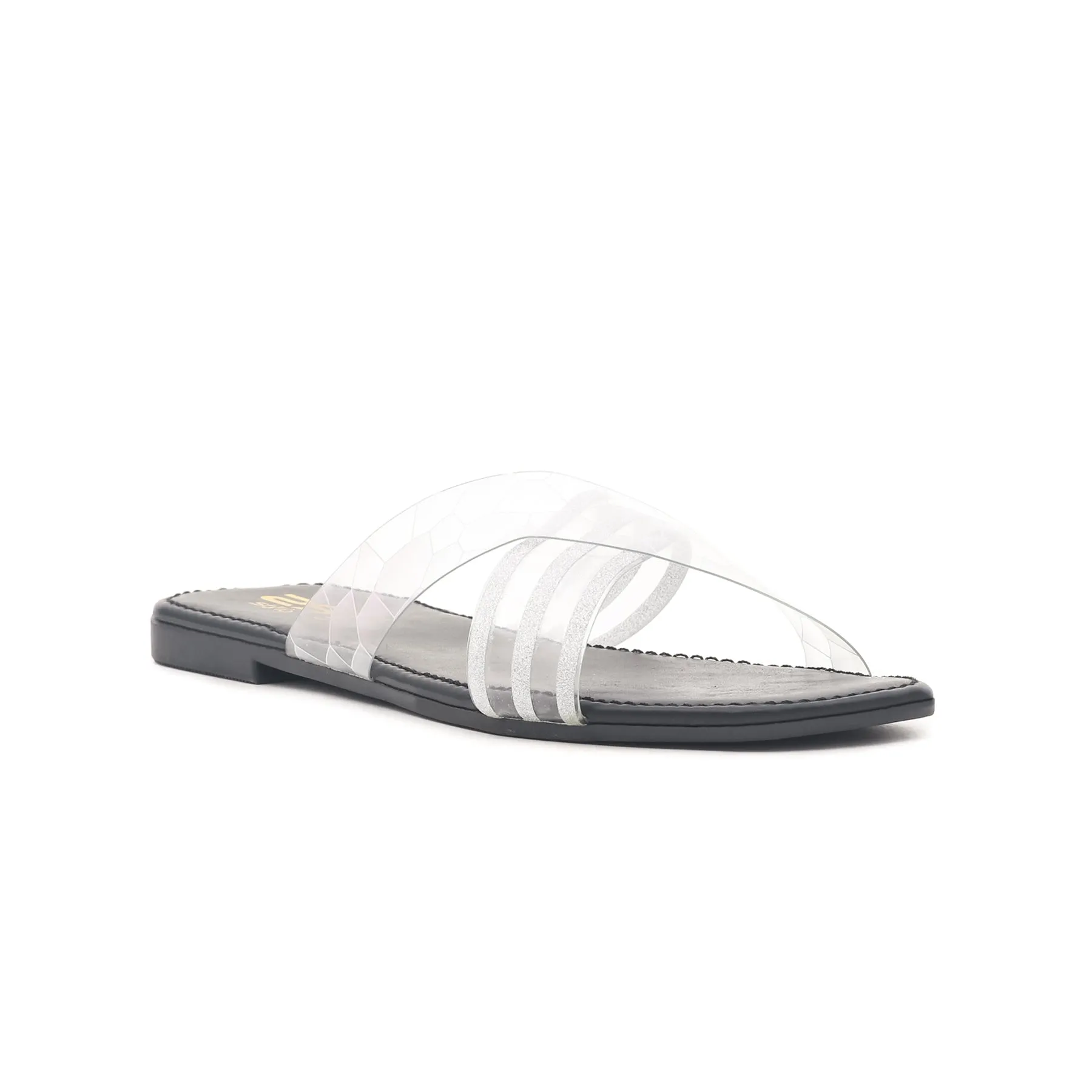 Silver Casual Slipper CL1223