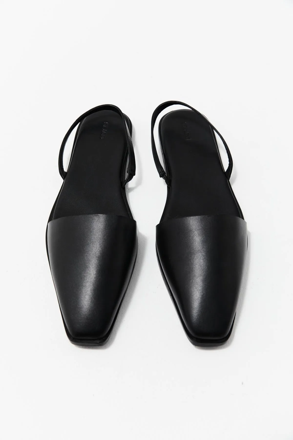 Sling Back Flat - Black