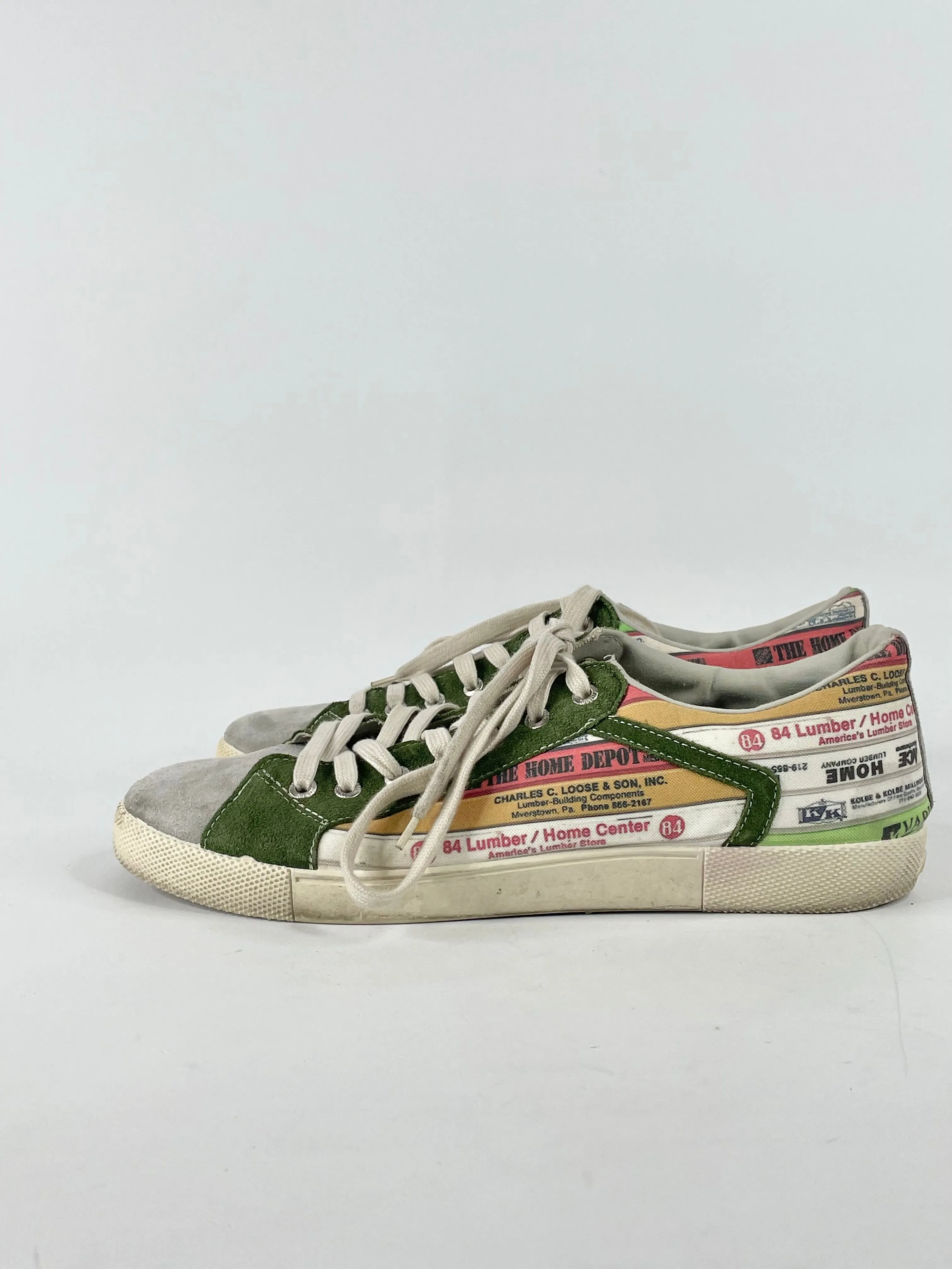 Springa Vulcanizzato Suede Multicolour Sneakers - EU43