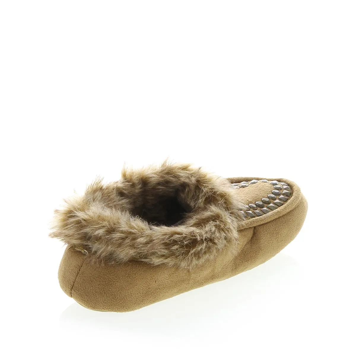 Steve Madden Embellished Moccasin Slipper