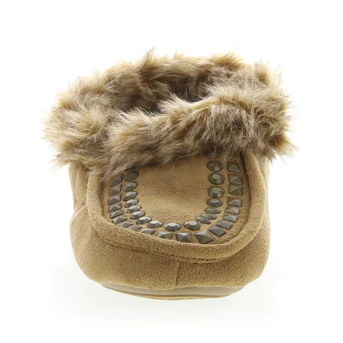Steve Madden Embellished Moccasin Slipper